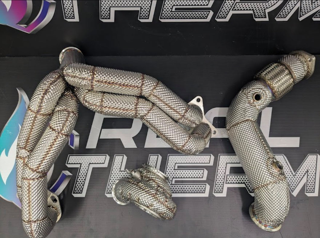 Real Thermo heat protection for SME turbo kits